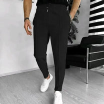 Men&#39;s Textured Slim Tapered Jogger Pants