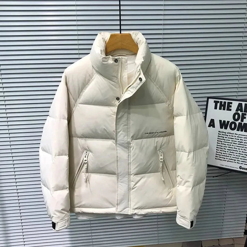 Men&#39;s Thick Padded Down Jacket for Casual Wear