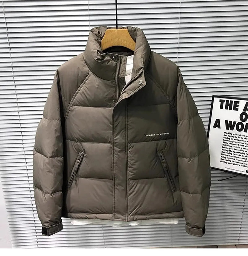 Men&#39;s Thick Padded Down Jacket for Casual Wear