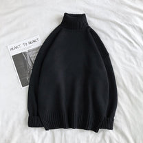 Men&#39;s Turtleneck Sweater With Elastic Cuffs