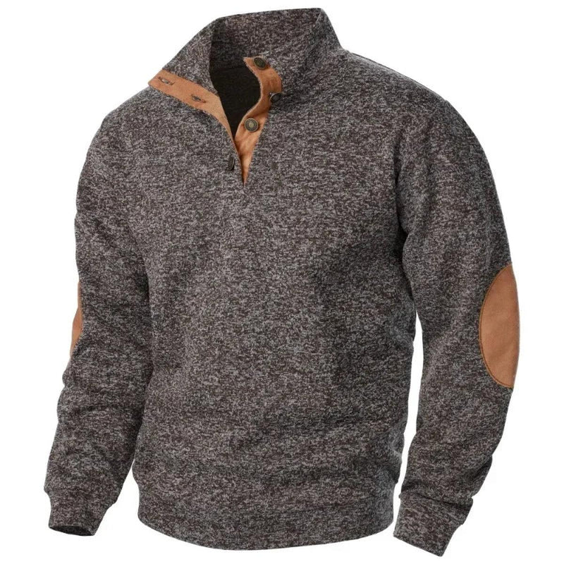Men&#39;s V-Neck Sweatshirt Outdoor Casual Wear Breathable Stretchy Fabric