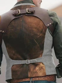 Men&#39;s Vintage Reversible V-Neck Vest