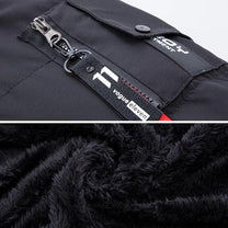 Men&#39;s Warm Weatherproof Winter Parka With Fleece Lining