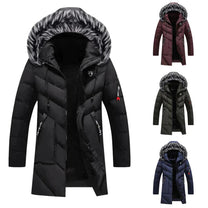 Men&#39;s Warm Weatherproof Winter Parka With Fleece Lining