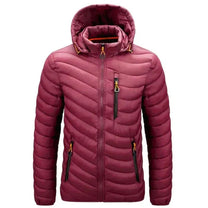 Men&#39;s Water-Repellent Down Jacket With Removable Hood