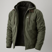 Men&#39;s Water-Repellent Outdoor Jacket With Hidden Hood