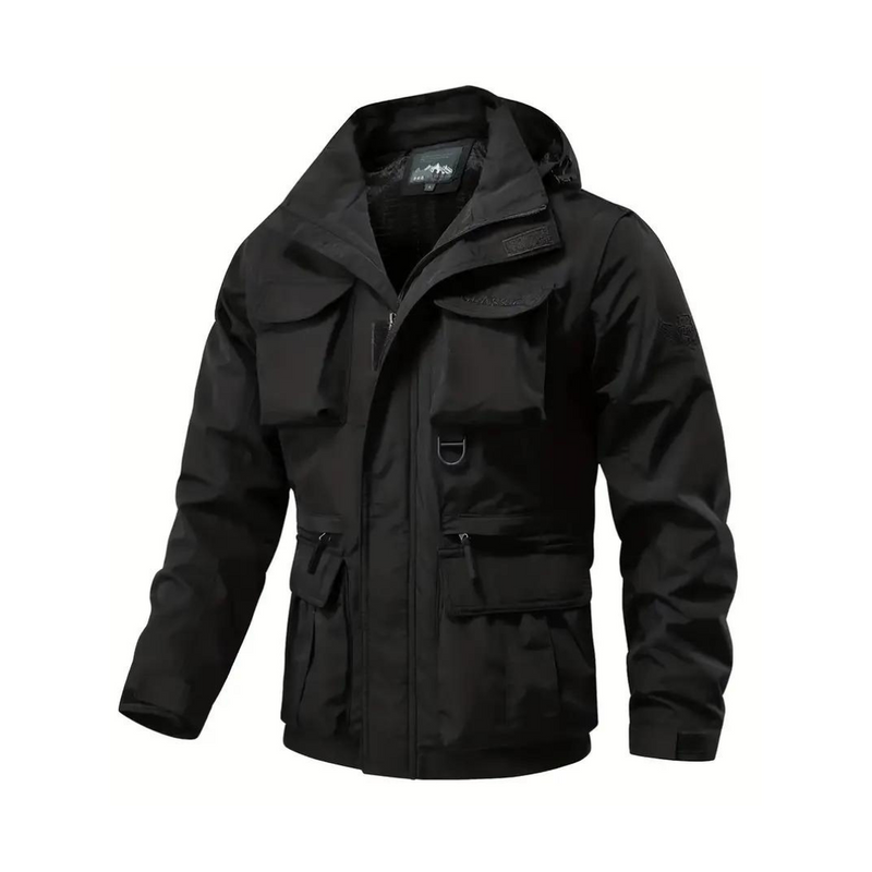 Men&#39;s Water-Repellent Transitional Jacket With Removable Hood
