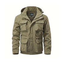 Men&#39;s Water-Repellent Transitional Jacket With Removable Hood