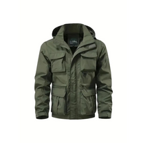 Men&#39;s Water-Repellent Transitional Jacket With Removable Hood