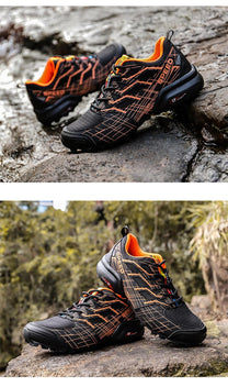 Men&#39;s Water-Resistant Hiking Boots With Grippy Sole