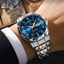 Men&#39;s Waterproof Multifunctional Sports Watch With Dual Display
