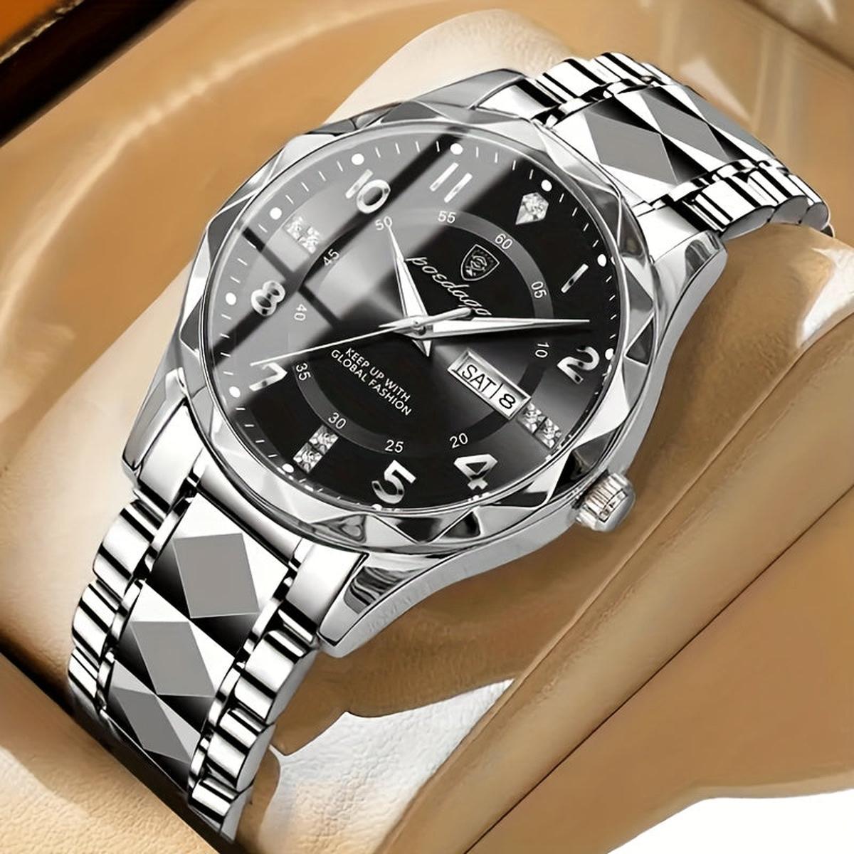 Men&#39;s Waterproof Multifunctional Sports Watch With Dual Display