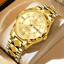 Men&#39;s Waterproof Multifunctional Sports Watch With Dual Display