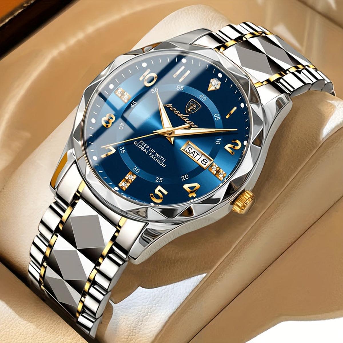 Men&#39;s Waterproof Multifunctional Sports Watch With Dual Display