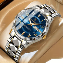 Men&#39;s Waterproof Multifunctional Sports Watch With Dual Display