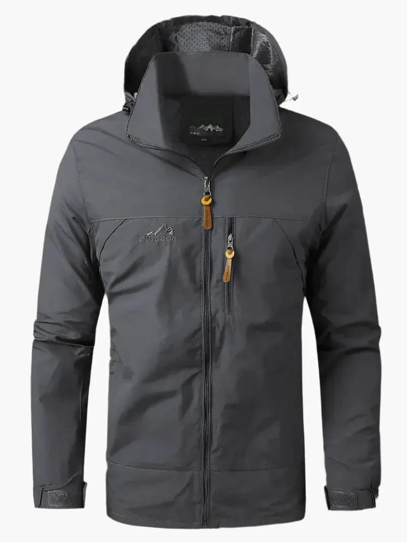 Men&#39;s Waterproof Windproof Hiking Jacket with Hood