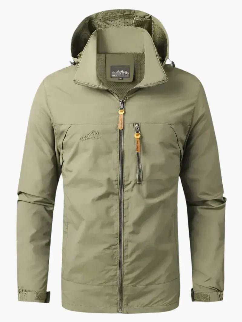 Men&#39;s Waterproof Windproof Hiking Jacket with Hood