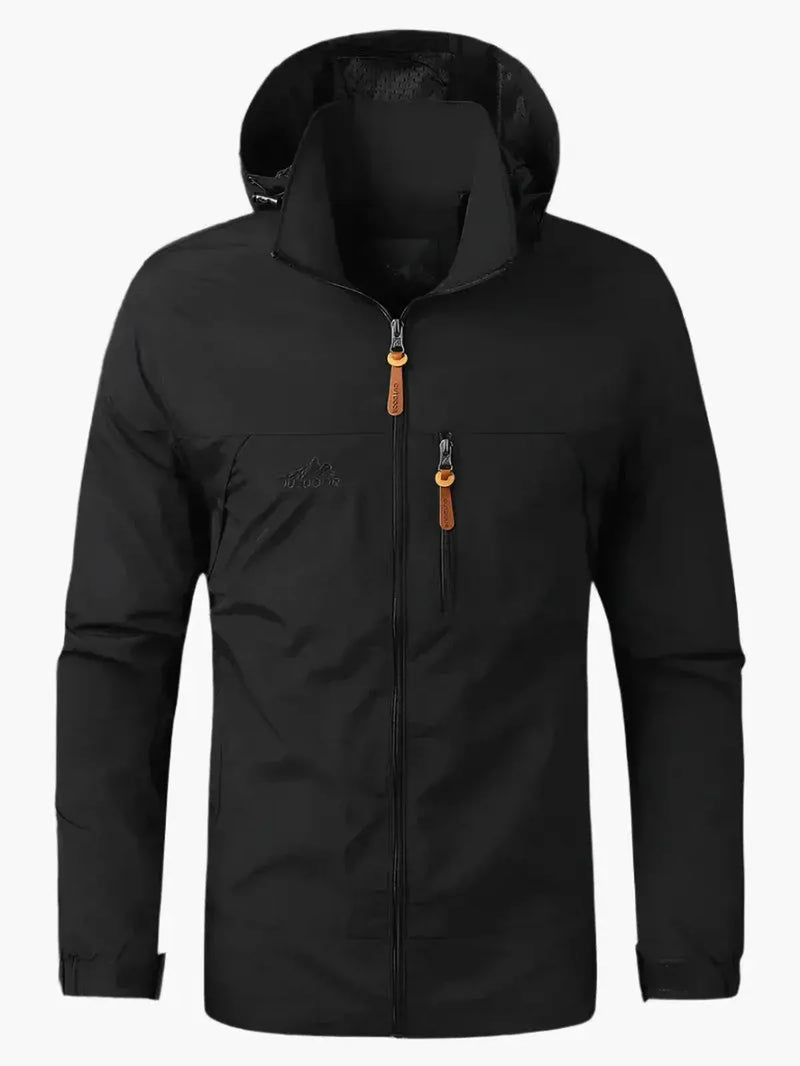 Men&#39;s Waterproof Windproof Hiking Jacket with Hood