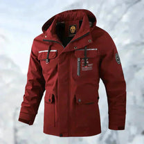 Men&#39;s Waterproof Windproof Jacket With Removable Hood