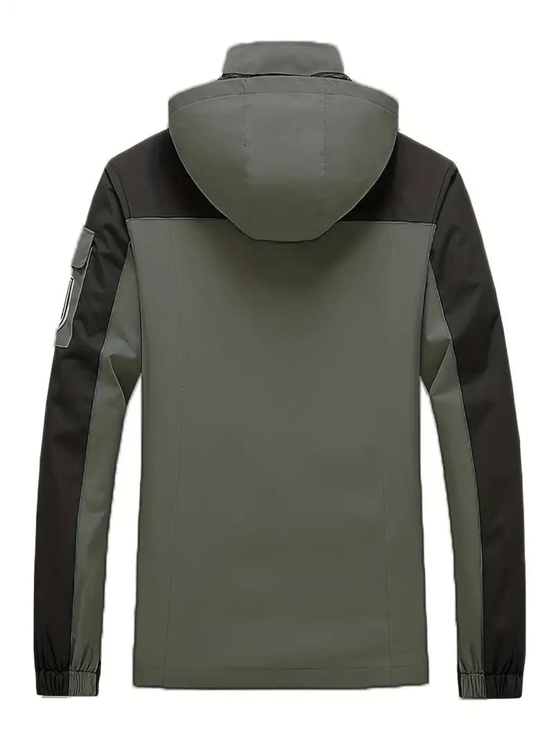 Men&#39;s Waterproof Windproof Outdoor Jacket With Hood