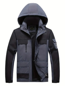 Men&#39;s Waterproof Windproof Outdoor Jacket With Hood