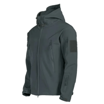 Men&#39;s Waterproof Windproof Tactical Jacket with Hood
