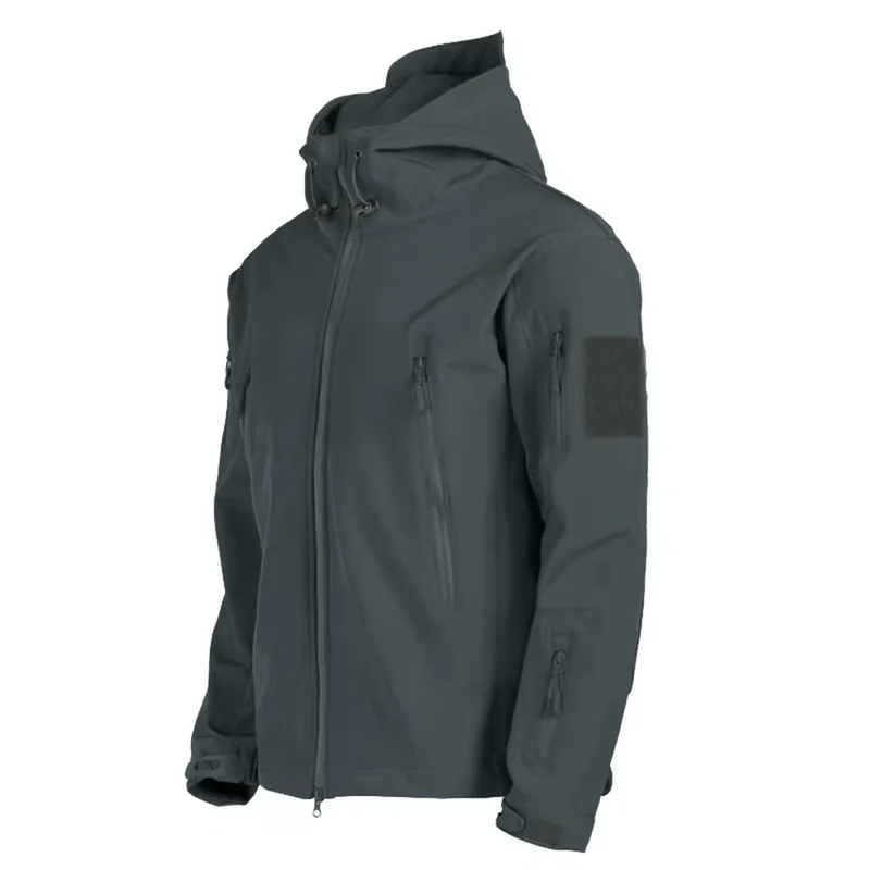 Men&#39;s Waterproof Windproof Tactical Jacket with Hood