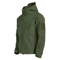 Men&#39;s Waterproof Windproof Tactical Jacket with Hood