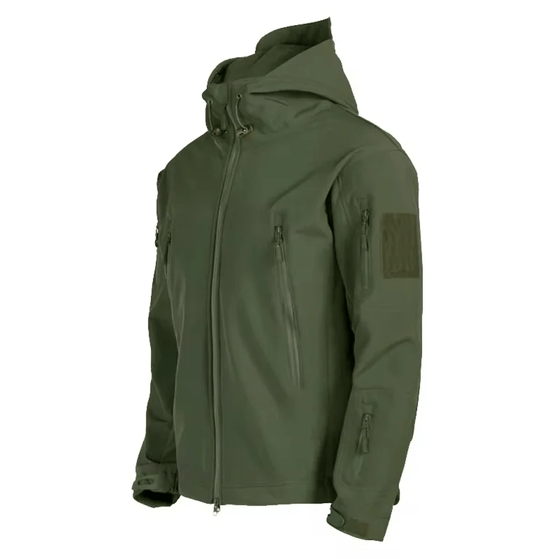 Men&#39;s Waterproof Windproof Tactical Jacket with Hood