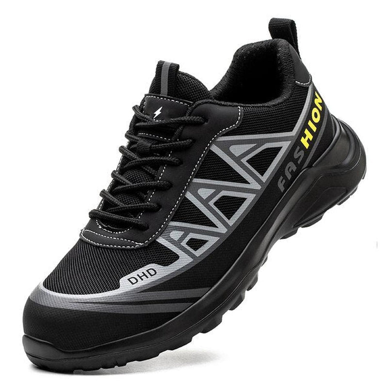 Men&#39;s Wide Steel Toe Safety Shoes S3 Waterproof