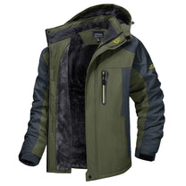 Men&#39;s Windproof Outdoor Jacket With Adjustable Toggles And Pockets