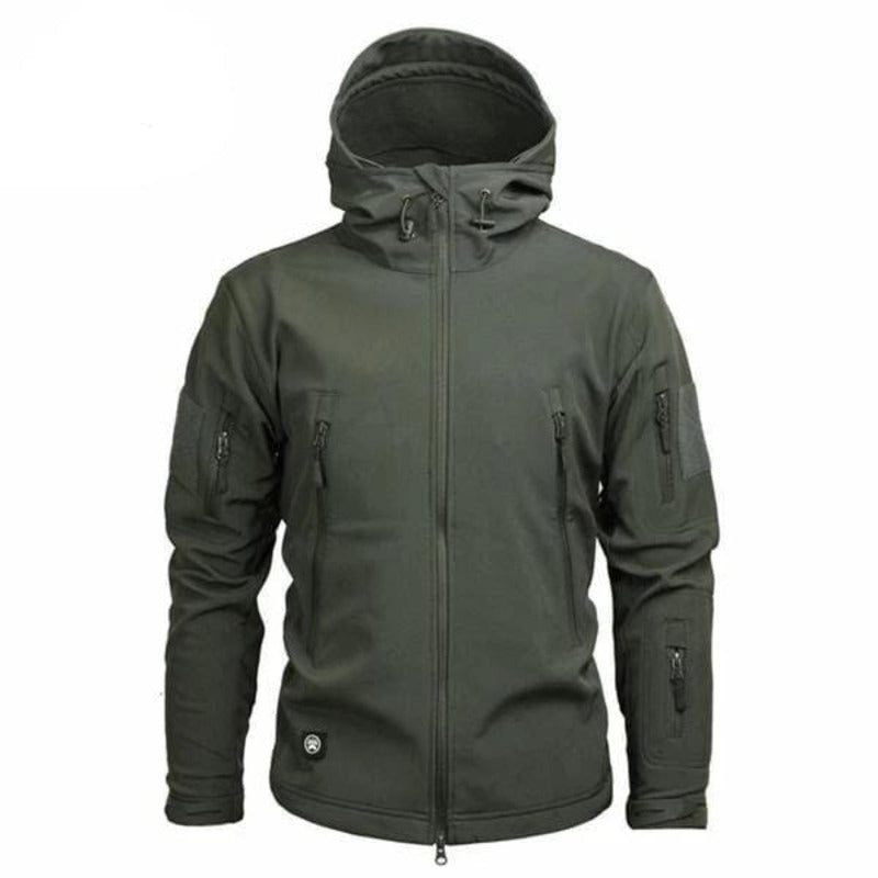 Men&#39;s Winter Climbing Jacket With Fleece Lining