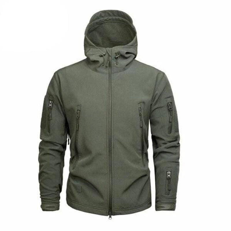 Men&#39;s Winter Climbing Jacket With Fleece Lining