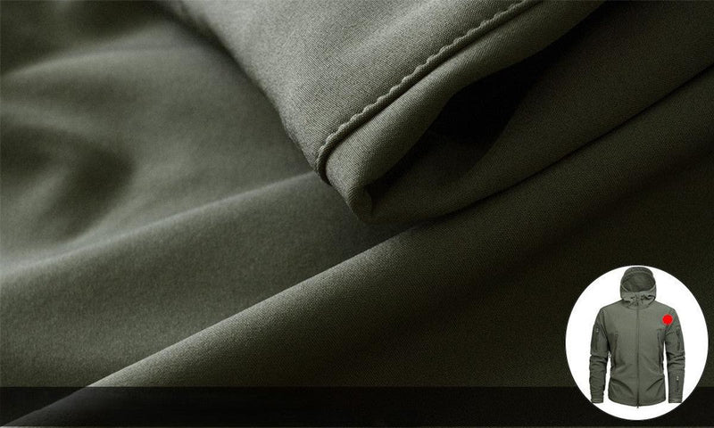 Men&#39;s Winter Climbing Jacket With Fleece Lining
