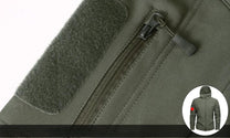 Men&#39;s Winter Climbing Jacket With Fleece Lining