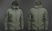 Men&#39;s Winter Climbing Jacket With Fleece Lining