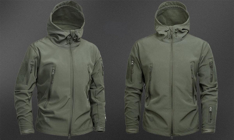 Men&#39;s Winter Climbing Jacket With Fleece Lining