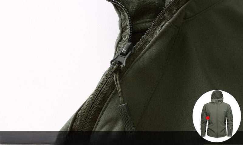 Men&#39;s Winter Climbing Jacket With Fleece Lining