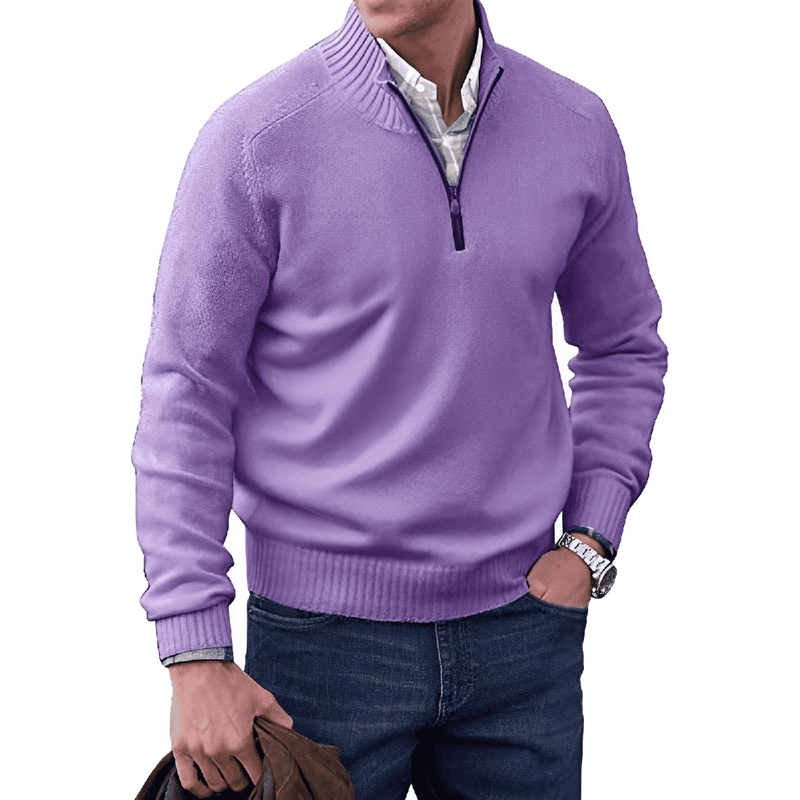 Men&#39;s Wool Long Sleeve Sweater