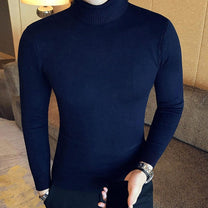 Men&#39;s Wool Turtleneck Sweater