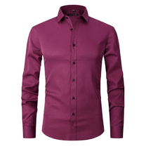 Men&#39;s Wrinkle-Free Long Sleeve Dress Shirts