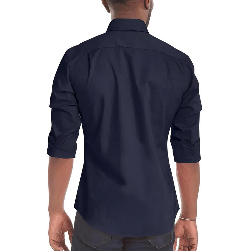Men&#39;s Wrinkle-Free Zippered Shirt