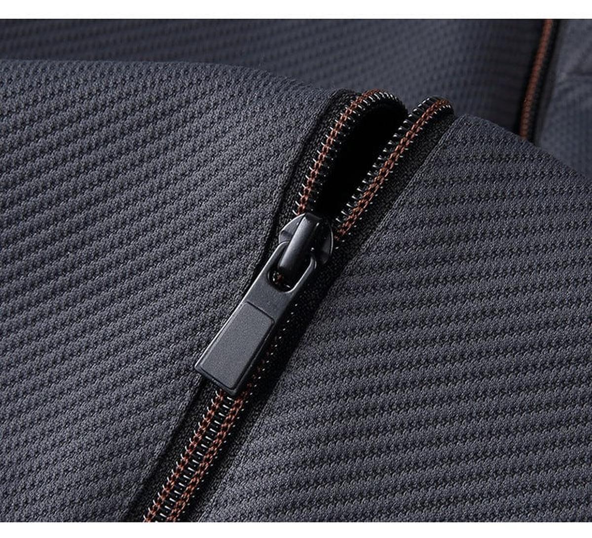 Men&#39;s Zip-Up Tracksuit Set With Joggers