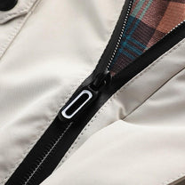 Mid-Length Hooded Outdoor Windbreaker Jacket