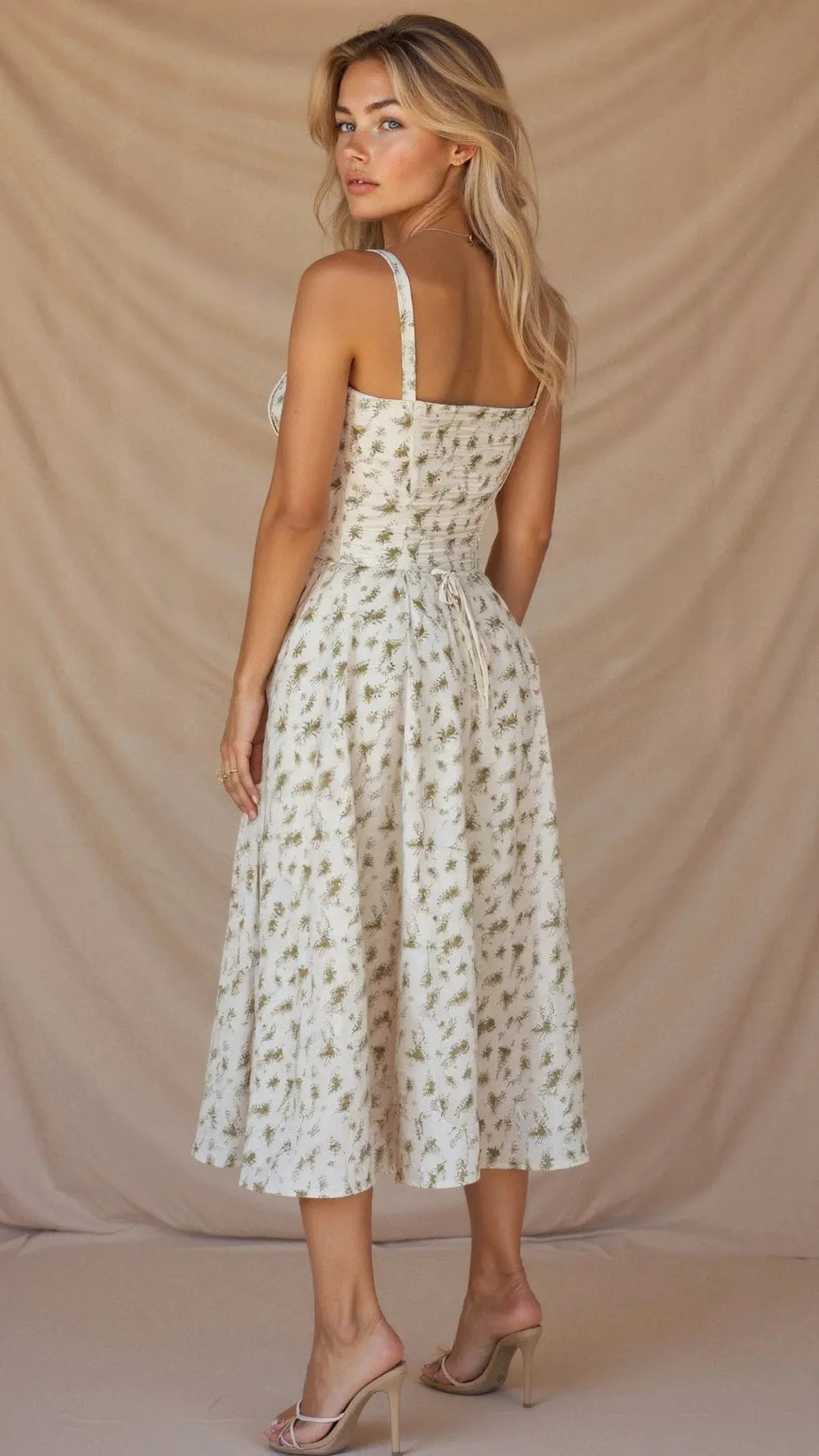 Midi Waist Dress