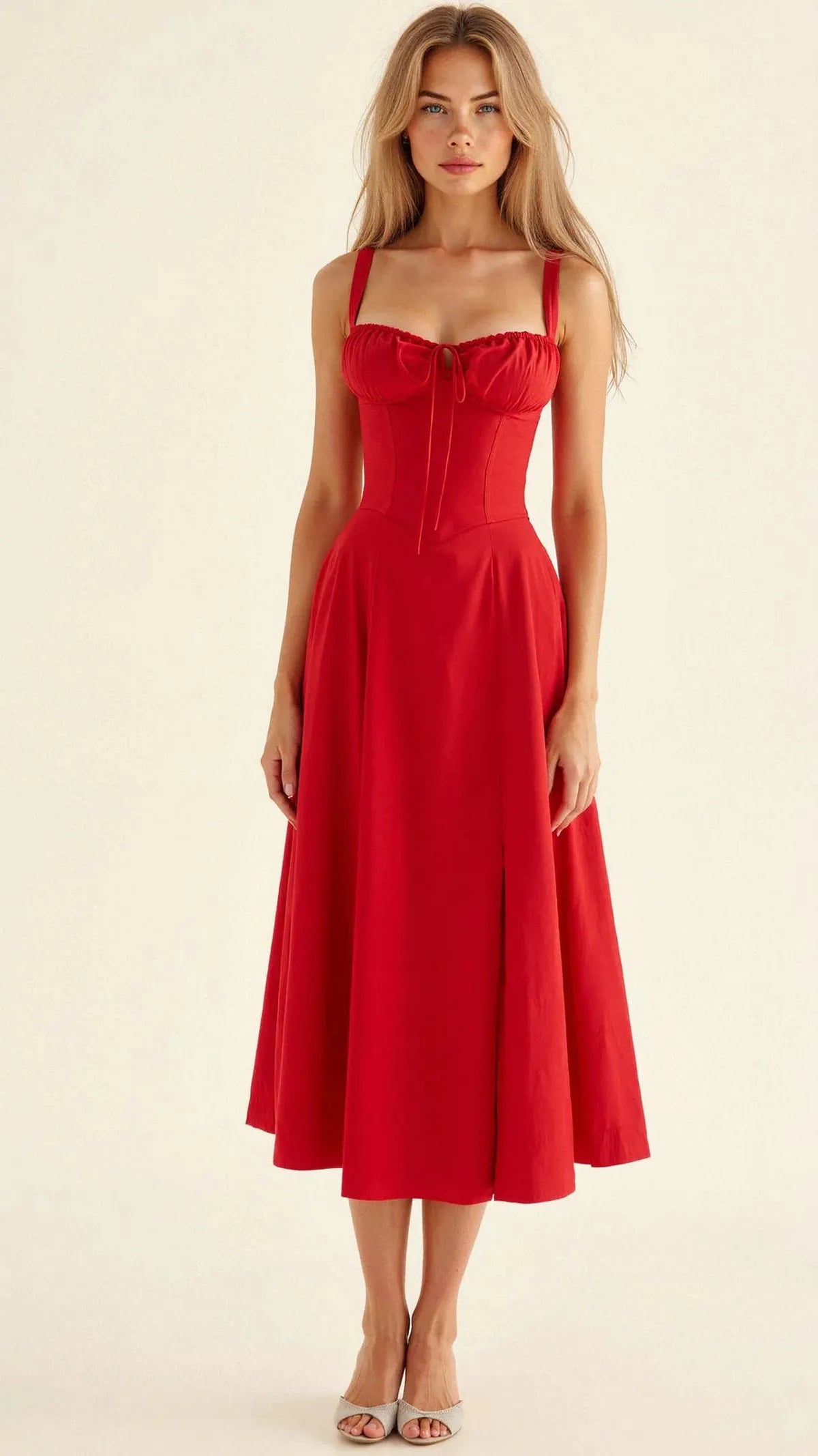 Midi Waist Dress
