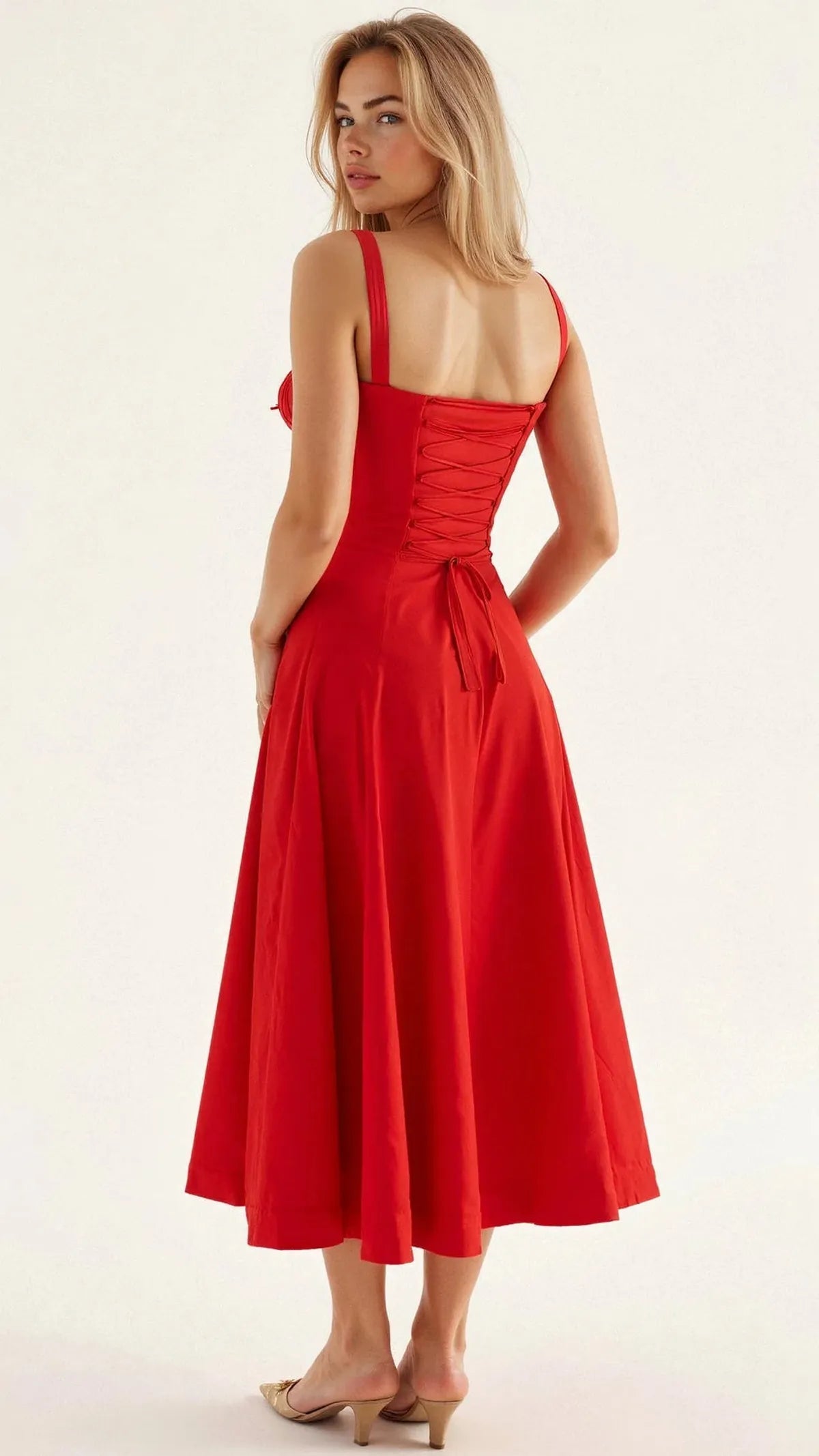 Midi Waist Dress