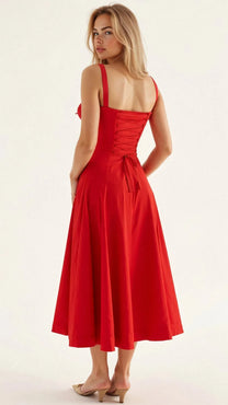 Midi Waist Dress