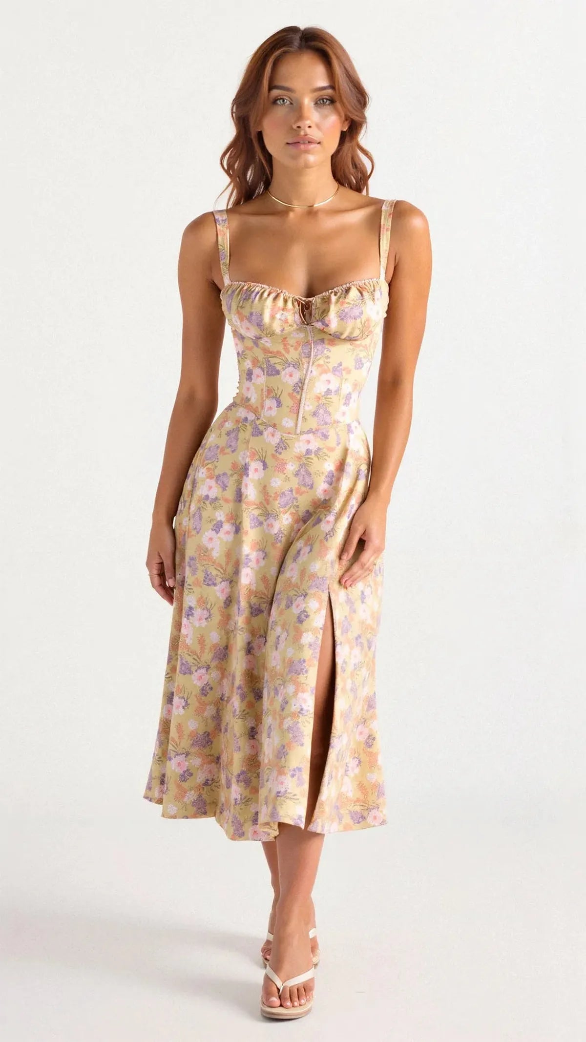 Midi Waist Dress