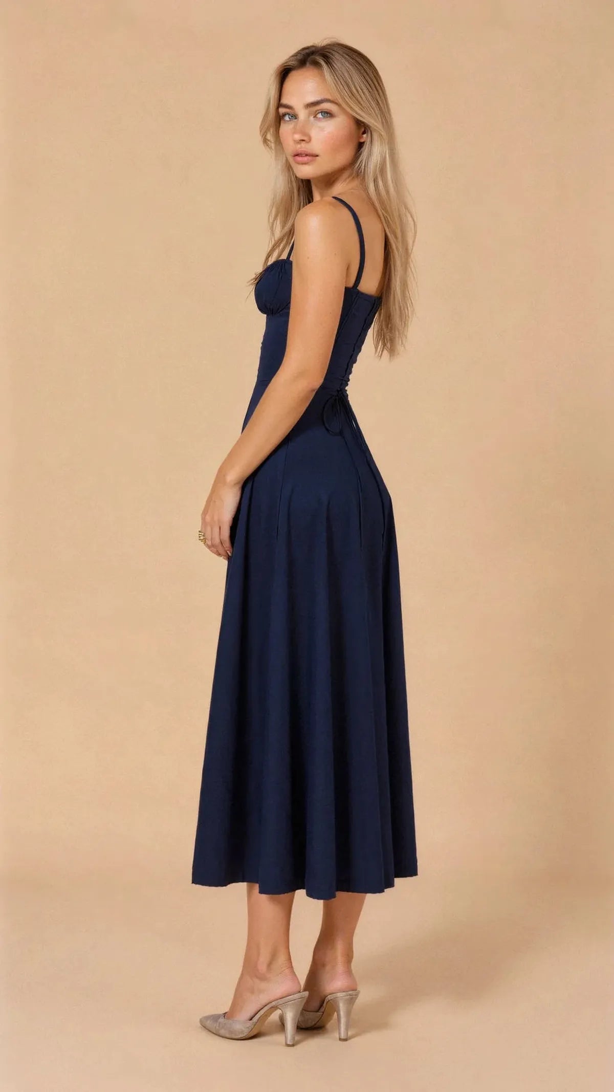 Midi Waist Dress